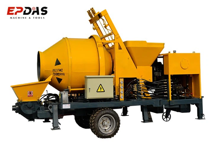 Zementmischer und Pumpe