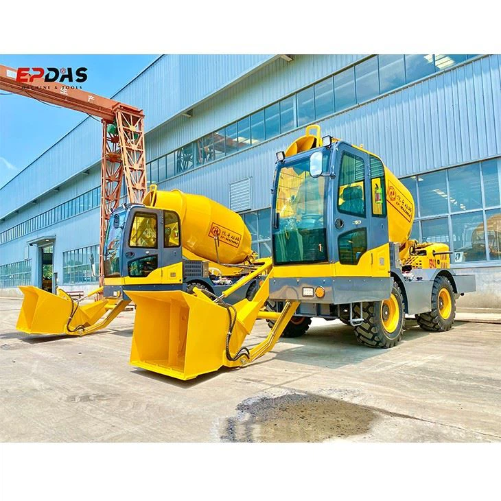 EPDAS mobile concrete mixer truck