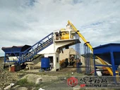 Mobile Zementmischanlage