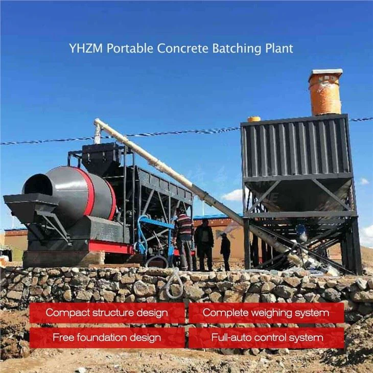 Portable Concrete Batch Plant